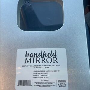 Glitz & Glam handheld mirror